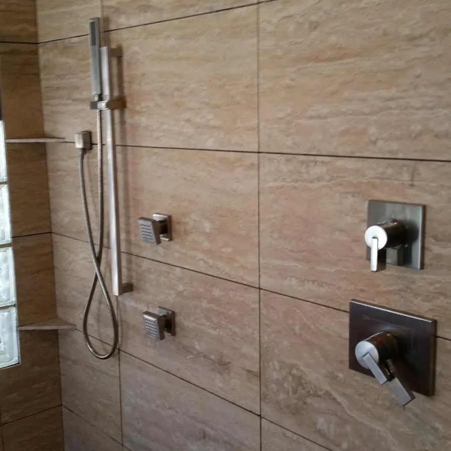Shower fixture installation for Gas Line Repair in Fuquay